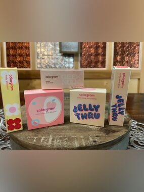 6 Piece Colorgram Lip Eye and Cheek Bundle